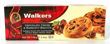 Walkers Chocolate Chunk & Hazel Nut 