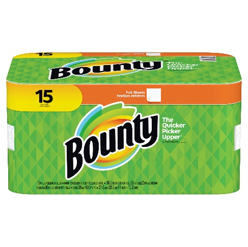 Bounty Regular White x15