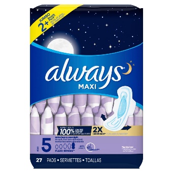 Always Maxi Overnight Extra Heavy