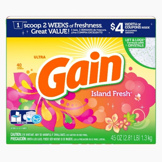 Gain HE Pwd Ult Hawaiian Aloha 49oz