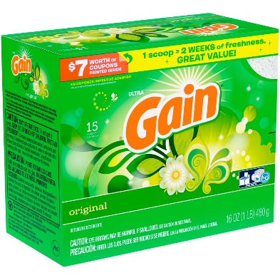 Gain HE Pwd Ult Original 16oz