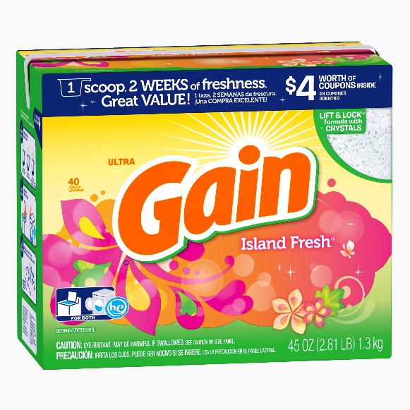 Gain Pwd Ult Island fresh 45oz