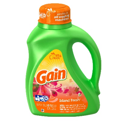 Gain  HE LIQ. 2X Island Fresh 50oz 