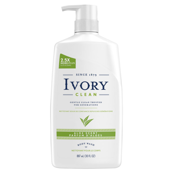 Ivory Body Wash Aloe Pump